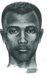 Artist Rendering of the Suspect