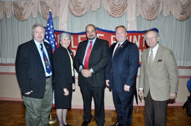 The College Point Board of Trade recently celebrated its 42nd anniversary at Marbella Restaurant.