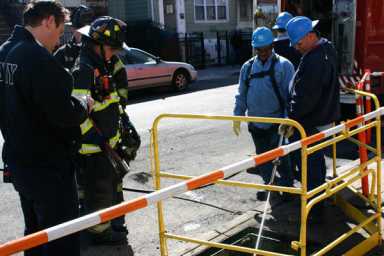Corona buildings evacuated after manhole fire releases CO