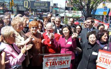 Stavisky officially begins rematch with Messer for Senate