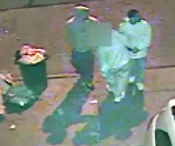 Cops look for robbers who brandished guns