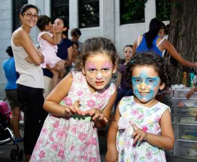 Food, fun and face painting found at 108th Precinct event