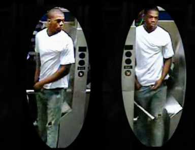 Suspect robbed 3 at gunpoint on train: Cops (WITH VIDEO)