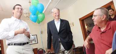 Rep. Israel visits Queens to launch campaign