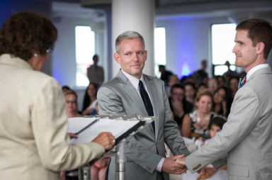 Van Bramer weds partner after 13 years