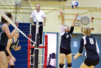 Francis Lewis volleyball team building up chemistry