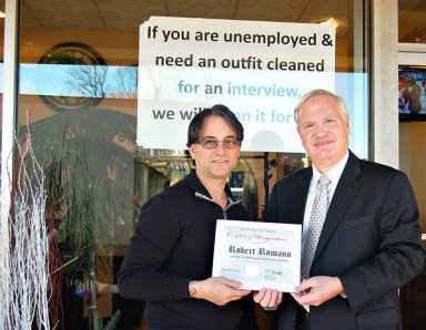 College Point biz gives back