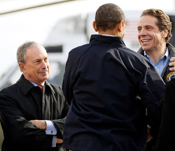 Cuomo, Obama, Bloomy handled Sandy well: Poll