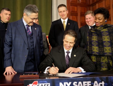Cuomo signs gun law