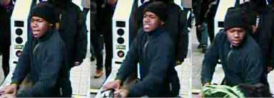 Cops on the hunt for man in train robbery