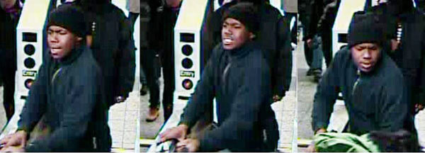 Cops on the hunt for man in train robbery