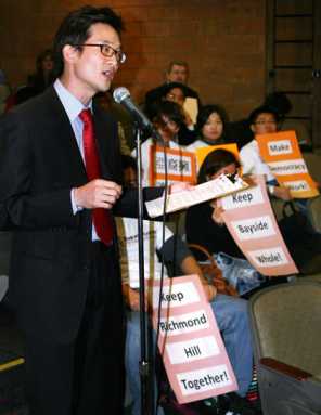 Boro clashes over maps at redistricting hearing