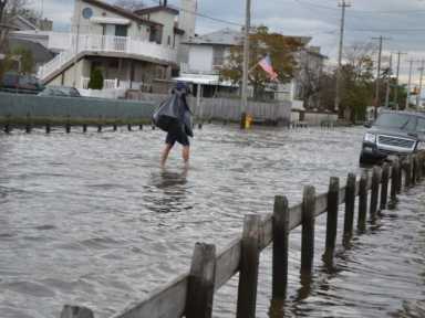 sandy flood