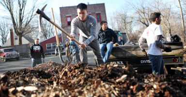 Eagle Scout blazes trail into Douglaston woods