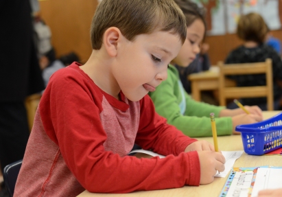 Deborah Alexander’s son, Augustus Alexander, a G&T Kindergartener at PS 150 Courtesy of Deborah Alexander