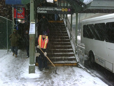 MTA snow