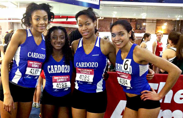 Cardozo hitting stride with record time