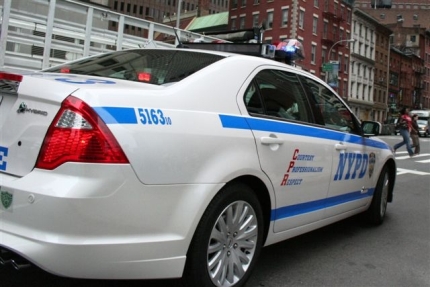 police car