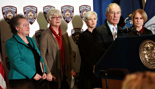 Bloomy touts plan to stop inmates from reoffending