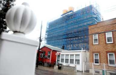Astoria medical building destroyed homes: Vallone