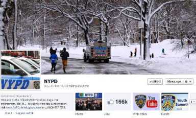 nypd social media