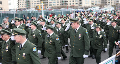 Sanitation workers get heroes’ welcome at St. Pat’s march