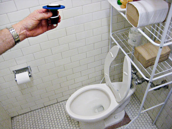 New toilets overflow with savings at Bayside High School