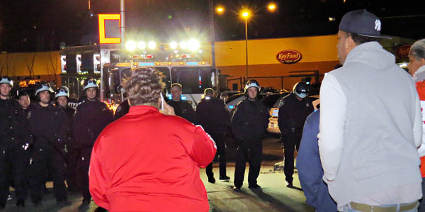 Residents of Baisley Houses confront 113th