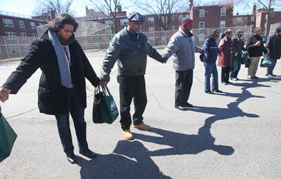 Pomonok Houses residents rally for U.S. gun regulation reform