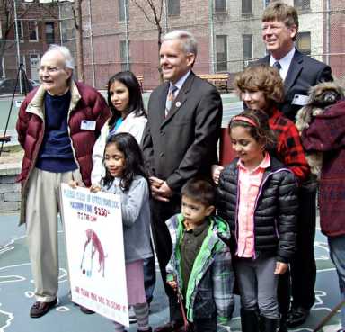 PS 150 second graders design awareness posters