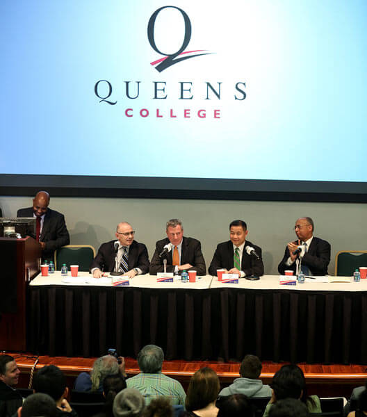 Queens mayoral debate focuses on CUNY tuition