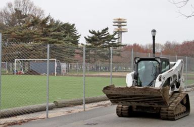 City refurbishes fields on MLS site
