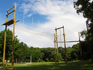 Alley Pond Park Adventure Course now open QNS Alley Pond Park Adventure Course now open QNS