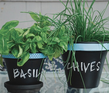 chalk pots