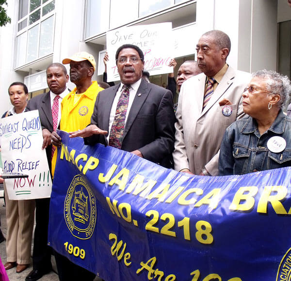 Residents plan to sue  DEP to end flooding