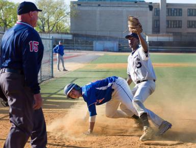 Aponte leads Adams to win