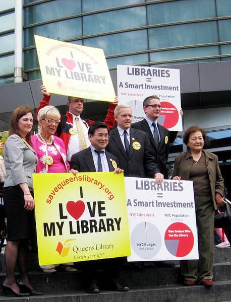 Qns Library could face closures under suggested city budget cuts