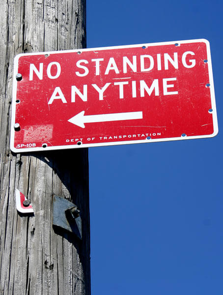 Stolen signs irk city officials