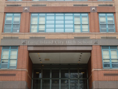 Long Island City High School Outside view