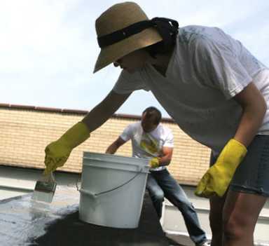 White Roof Project off to summer start in LIC