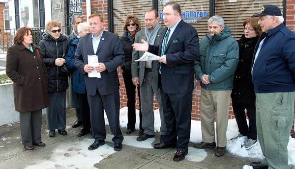 Halloran spokesman steps down