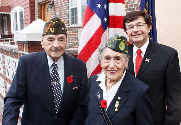 LIC Post renamed after WWII veteran