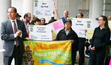 Parks hearing studies Flushing Mdws funds