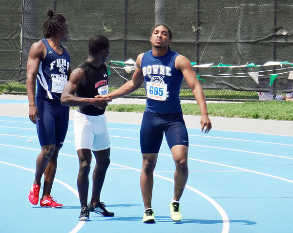 Bowne’s Gooden wins first gold in 100 meters