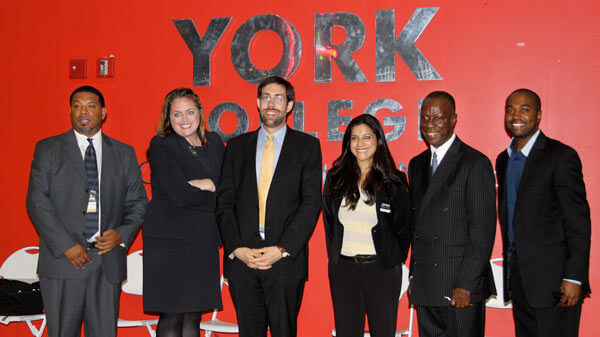 Advocate candidates meet voters at York