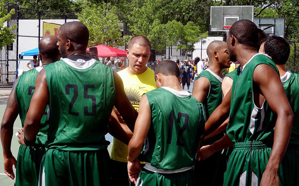 Panella finds escape in coaching streetball team