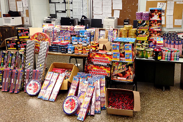 Astoria man busted with cache of fireworks: NYPD