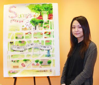 Students design Sunnyside map