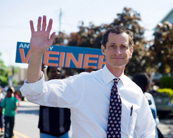 Ex-borough Rep. Weiner tops Quinn in latest poll