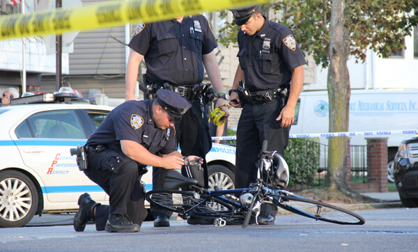 Bicyclist dies after being hit by SUV in Howard Beach